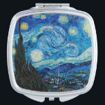 Vincent van Gogh, Starry Night Compact Mirror<br><div class="desc">Starry Night,  famous painting by Vincent van Gogh</div>