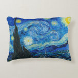 Vincent Van Gogh - Starry Night Decorative Cushion<br><div class="desc">Vincent Van Gogh - Starry Night</div>