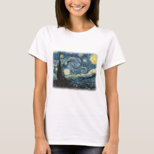 Vincent van Gogh, Starry Night. Famous art. T-Shirt