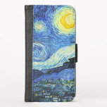 Vincent van Gogh Starry Night Case<br><div class="desc">This image is the oil on canvas painting "The Starry Night" done in 1889 by Dutch post-impressionist artist Vincent Willem van Gogh (1853-1890). It is a night view of the village of Saint-Remy as seen from the window in his room at the sanitarium. It is our Fine Art Series no....</div>