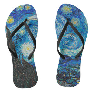 Vincent van Gogh, Starry Night Jandals