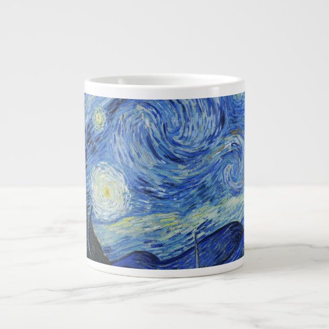 Vincent Van Gogh - Starry Night Large Coffee Mug (Front)