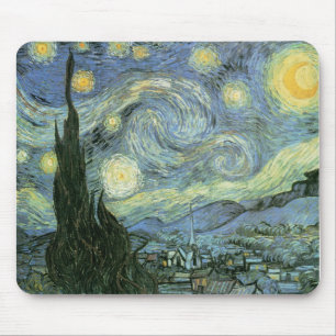 Vincent Van Gogh - Starry Night Mouse Pad