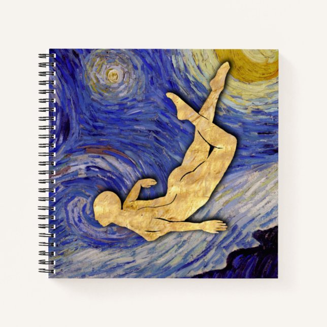 Vincent Van Gogh Starry Night Notebook (Front)