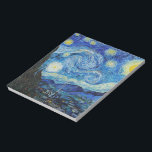 Vincent Van Gogh Starry Night Notepad<br><div class="desc">My 8yo son has been studying art in grade 2,  and now he knows who Van Gogh is...  among other great artists. Starry Night is one of his favourite paintings and I hope it's your's too.</div>