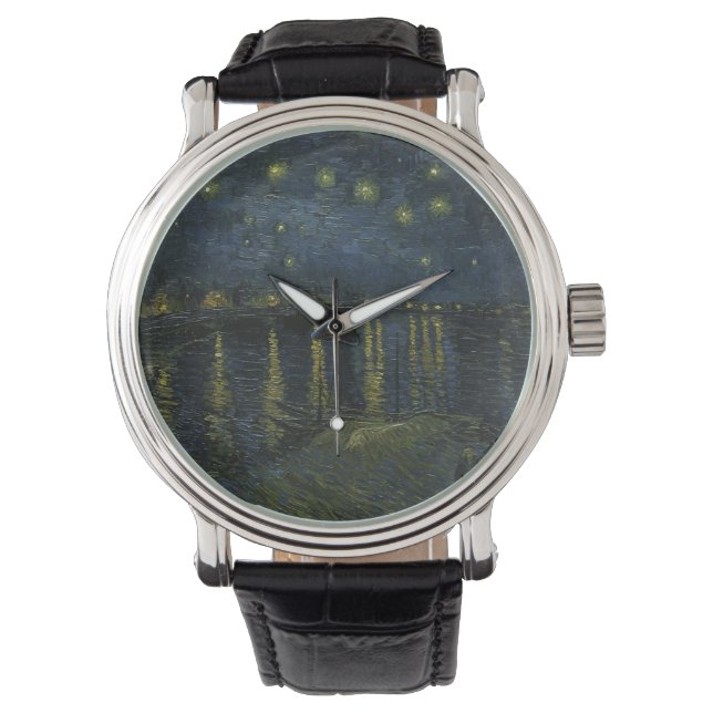 Vincent van Gogh - Starry Night on the Rhone Watch (Front)