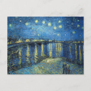 Vincent Van Gogh Starry Night Over The Rhone 1888  Postcard