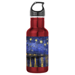Vincent Van Gogh Starry Night Over The Rhone 532 Ml Water Bottle
