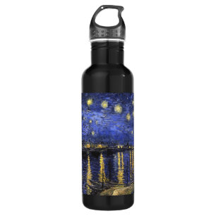 Vincent Van Gogh Starry Night Over The Rhone 710 Ml Water Bottle