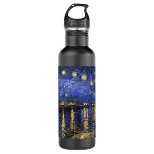 Vincent Van Gogh Starry Night Over The Rhone 710 Ml Water Bottle