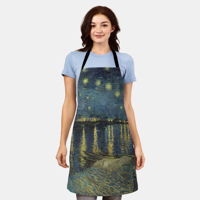 Vincent van Gogh | Starry Night Over the Rhone Apron (Worn)
