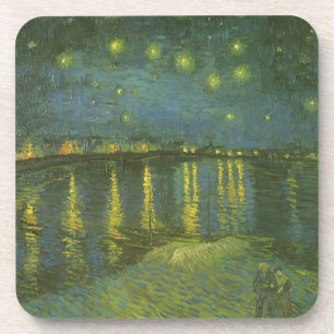 Vincent van Gogh - Starry Night Over the Rhone Coaster