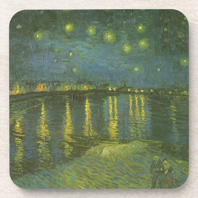 Vincent van Gogh - Starry Night Over the Rhone Coaster (Front)