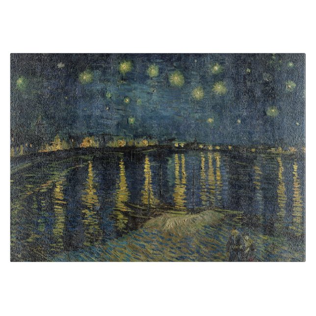 Vincent van Gogh | Starry Night Over the Rhone Cutting Board (Front)