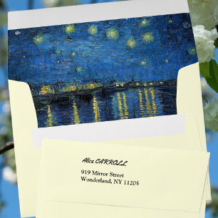 Vincent van Gogh - Starry Night Over the Rhone Envelope