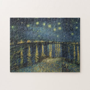 Vincent van Gogh   Starry Night Over the Rhone Jigsaw Puzzle
