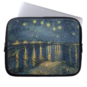 Vincent van Gogh Starry Night Over the Rhone Laptop Sleeve