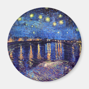 Vincent Van Gogh - Starry Night Over The Rhone Magnet
