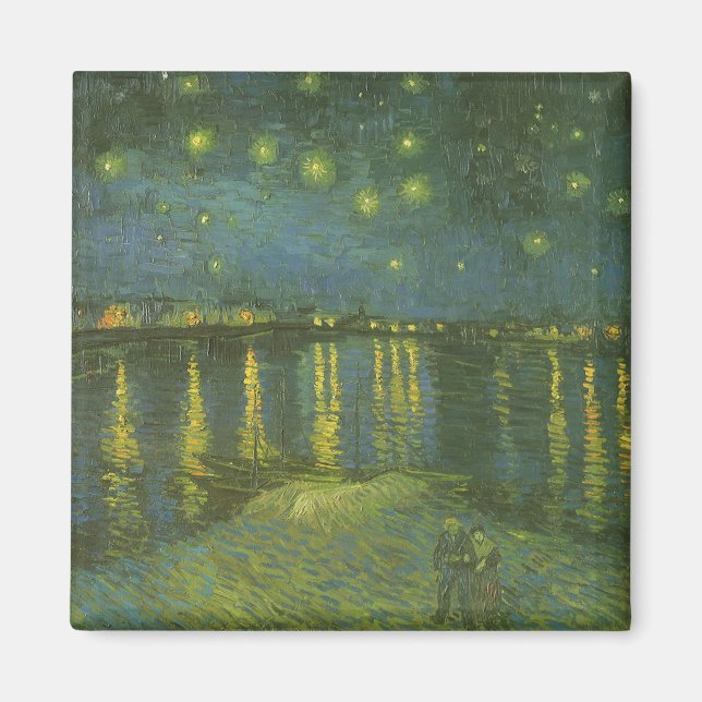 Vincent van Gogh - Starry Night Over the Rhone Magnet (Front)