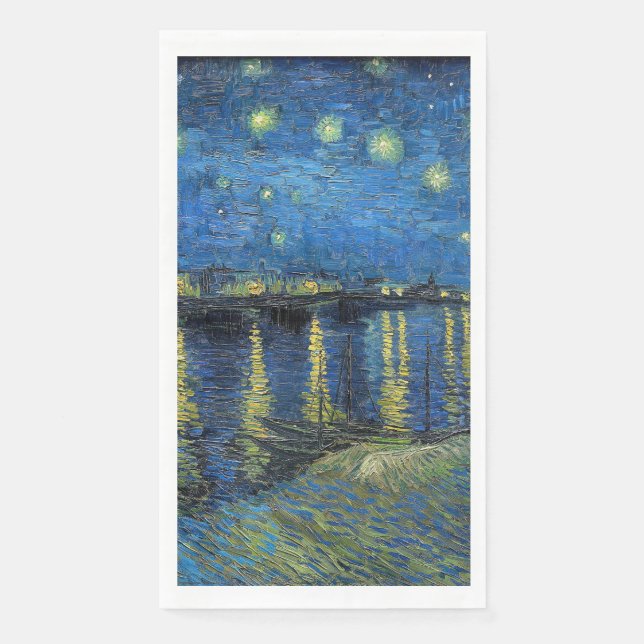 Vincent van Gogh - Starry Night Over the Rhone Napkin (Front)