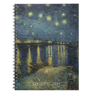Vincent van Gogh   Starry Night Over the Rhone Notebook