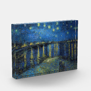 Vincent van Gogh - Starry Night Over the Rhone Photo Block