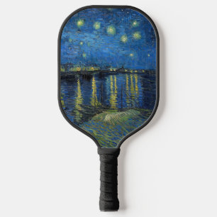 Vincent van Gogh - Starry Night Over the Rhone Pickleball Paddle