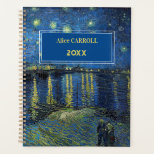 Vincent van Gogh - Starry Night Over the Rhone Planner
