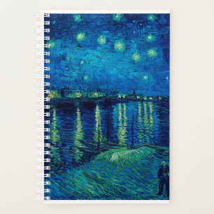 Vincent Van Gogh - Starry Night over the Rhone Planner