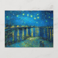 Vincent Van Gogh Starry Night Over The Rhone