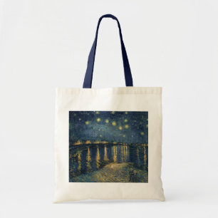 Vincent van Gogh Starry Night Over the Rhone Tote Bag