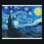Vincent Van Gogh - Starry Night Photo Print<br><div class="desc">Vincent Van Gogh - Starry Night</div>