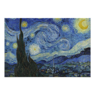 Vincent van Gogh - Starry Night Photo Print