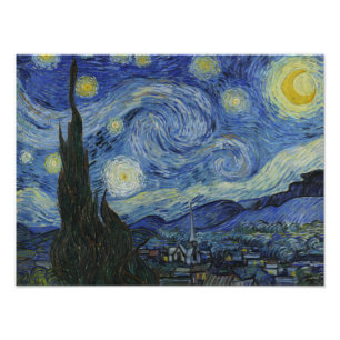 Vincent van Gogh - Starry Night Photo Print