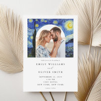 Vincent Van Gogh Starry Night Photo Wedding