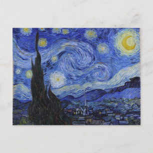 Vincent Van Gogh "Starry Night" Postcard