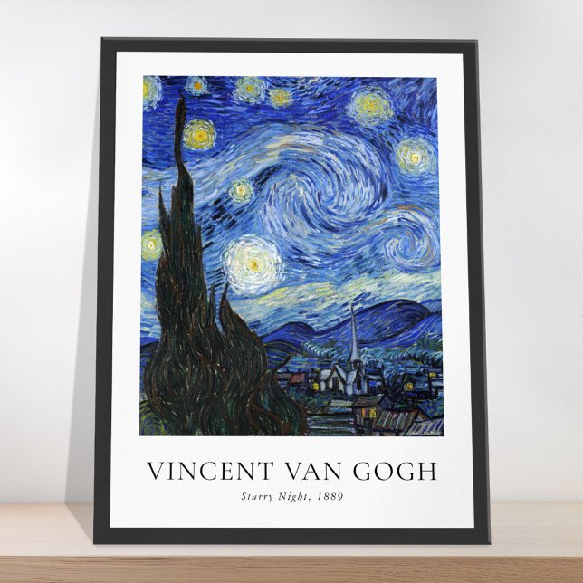 Vincent Van Gogh Starry Night Poster (Creator Uploaded)