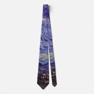 Vincent Van Gogh Starry Night Tie