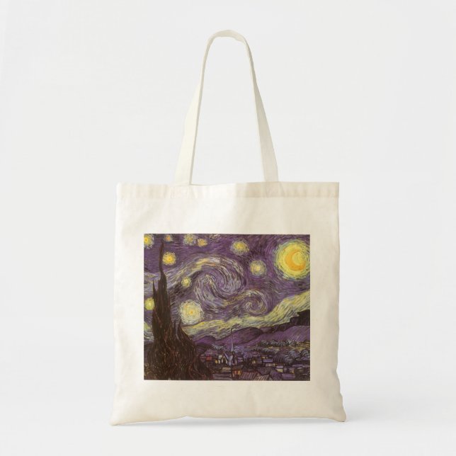 Vincent van Gogh - Starry Night Tote Bag (Front)