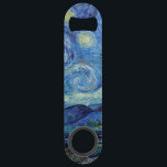 Vincent Van Gogh Starry Night Vintage Fine Art<br><div class="desc">Vincent Van Gogh Starry Night Vintage Fine Art Bottle Opener</div>