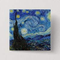 Vincent Van Gogh Starry Night Vintage Fine Art