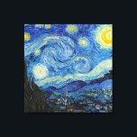 Vincent Van Gogh Starry Night Vintage Fine Art Canvas Print<br><div class="desc">Vincent Van Gogh Starry Night Vintage Fine Art Canvas Print</div>