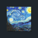 Vincent Van Gogh Starry Night Vintage Fine Art Canvas Print<br><div class="desc">Vincent Van Gogh Starry Night Vintage Fine Art Canvas Print</div>