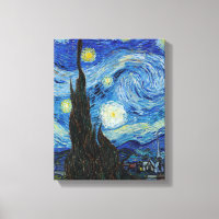 Vincent Van Gogh Starry Night Vintage Fine Art