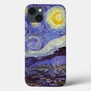 Vincent Van Gogh Starry Night Vintage Fine Art iPhone 13 Case