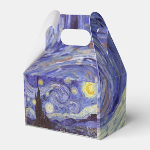Vincent Van Gogh Starry Night Vintage Fine Art Favour Box