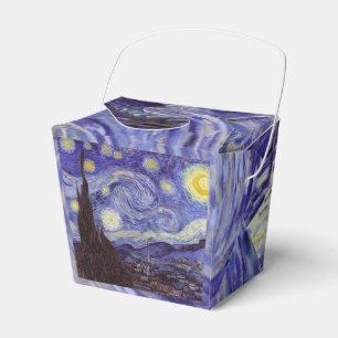 Vincent Van Gogh Starry Night Vintage Fine Art Favour Box