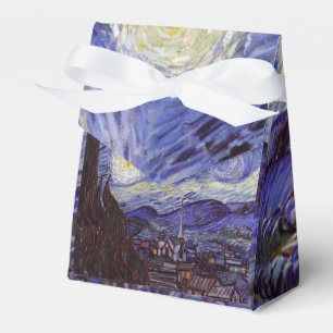 Vincent Van Gogh Starry Night Vintage Fine Art Favour Box