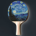 Vincent Van Gogh Starry Night Vintage Fine Art Ping Pong Paddle<br><div class="desc">Vincent Van Gogh Starry Night Vintage Fine Art Ping Pong Paddle</div>