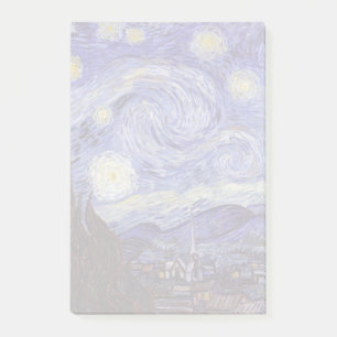 Vincent Van Gogh Starry Night Vintage Fine Art Post-it Notes